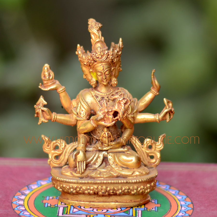 Namgyalma Statue: Namgyalma The Crowned Mother Buddha.