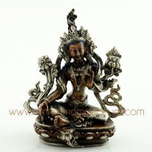 4.25" Green Tara / Dolma Statue