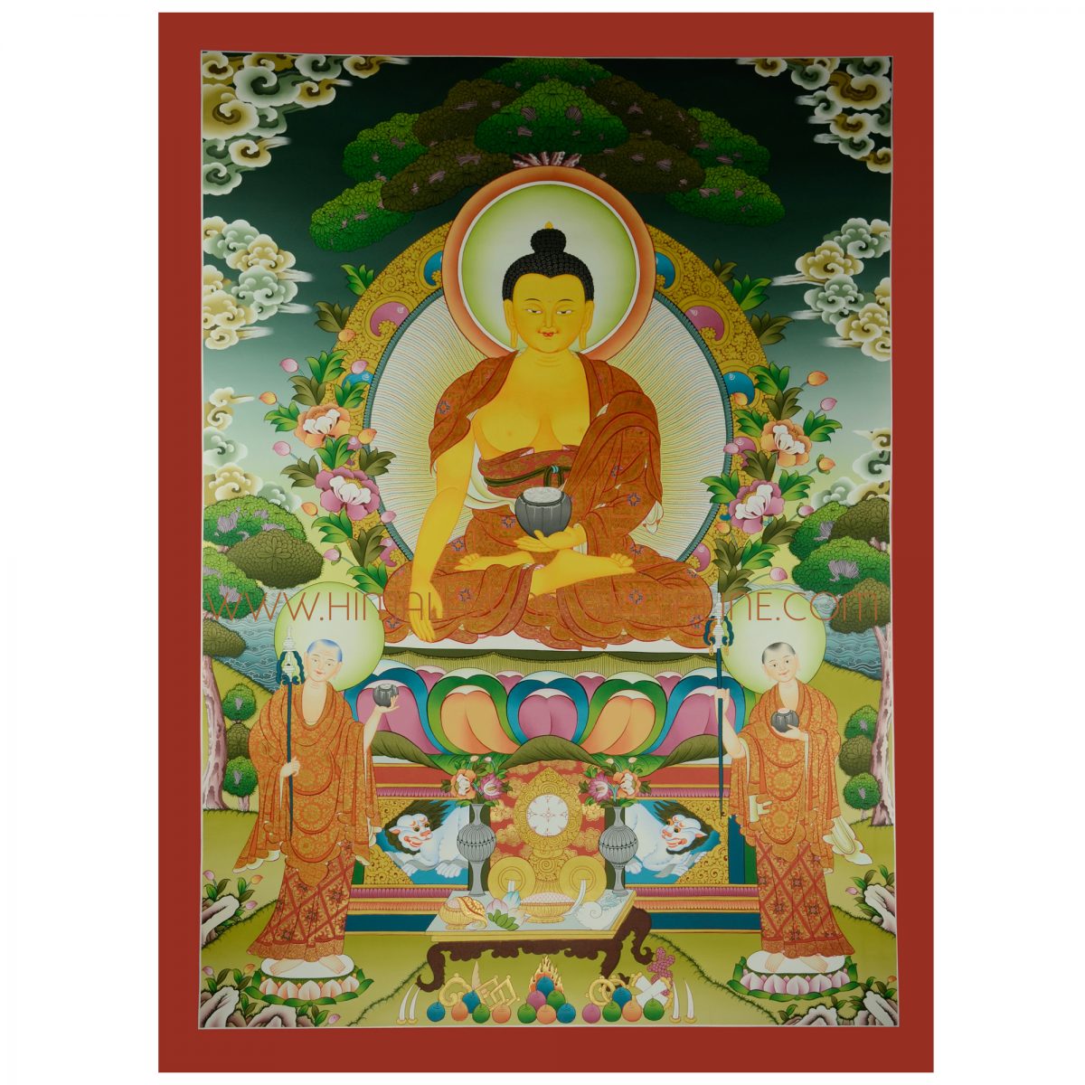Sakyamuni Buddha Ritual Painting