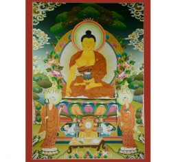45″ x 32.75″ Sakyamuni Buddha Ritual Painting
