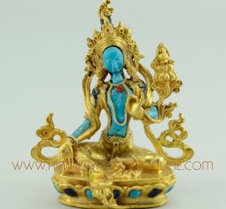 4″ Green Tara Statue