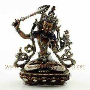 4" Manjushri Statue