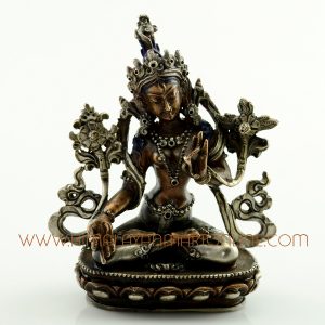 4" White Tara Statue