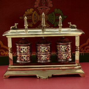 8” Table Top Tibetan Mani Prayer Wheel
