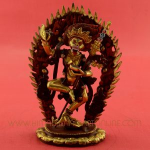 7.25" Simha Mukhi Jogini Dakini Statue