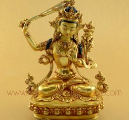 9.5″ Manjushri Statue