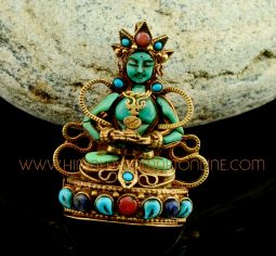 Aparmita Silver Ghau Pendant