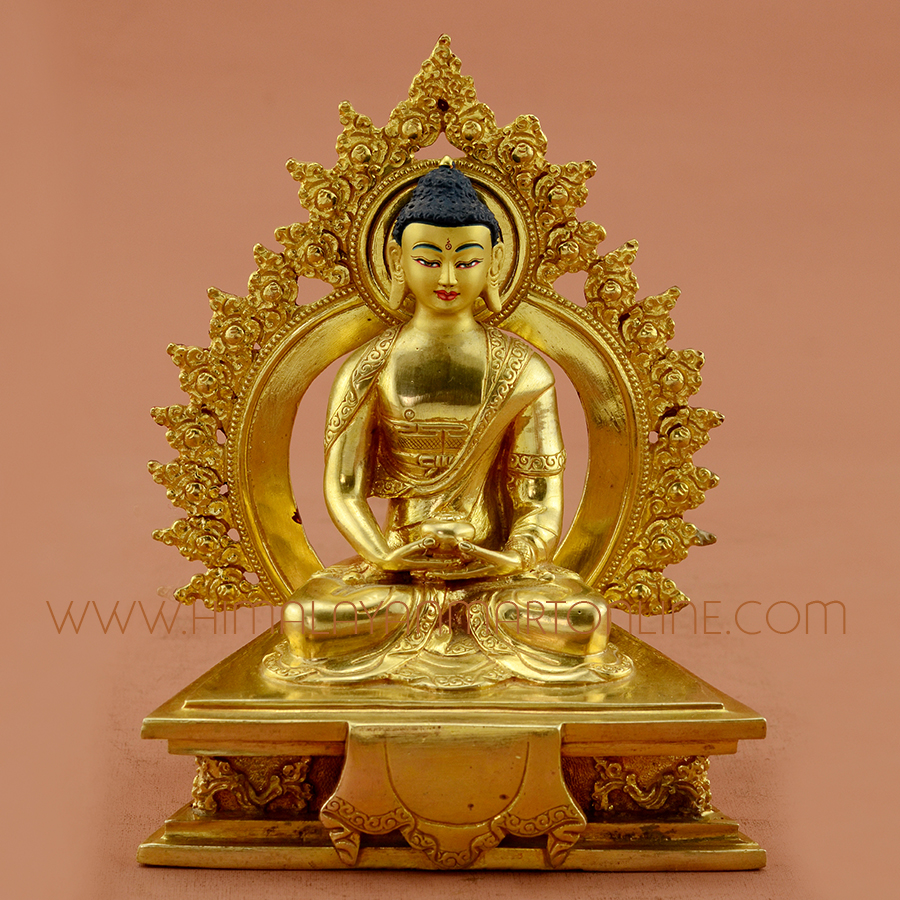 Framed Amitabha Buddha Statue