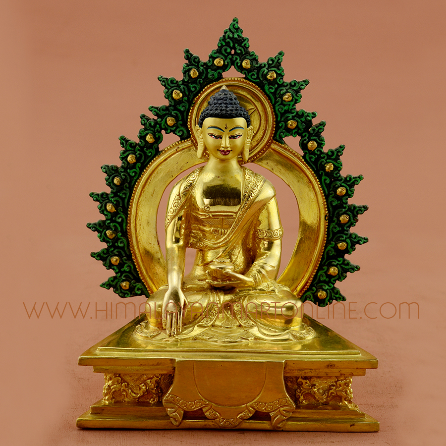 Framed Shakyamuni Buddha Statue