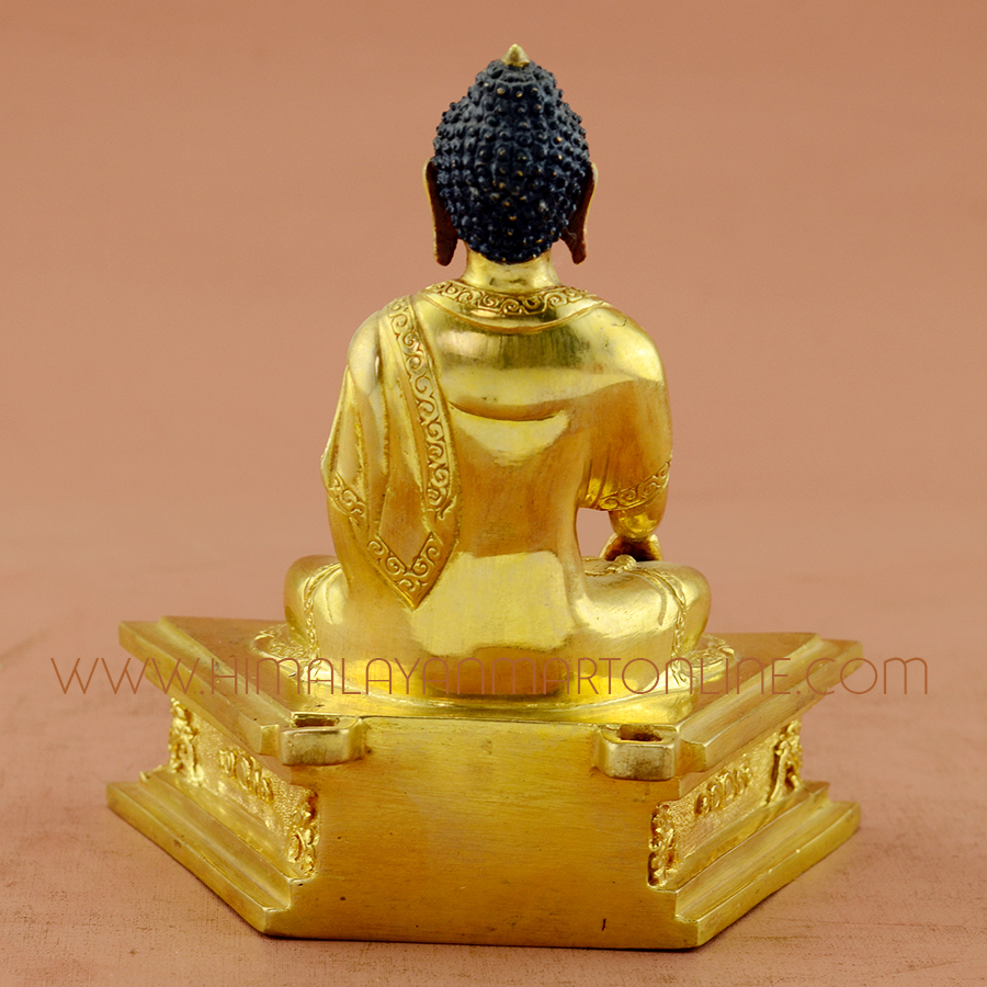 Framed Shakyamuni Buddha Statue
