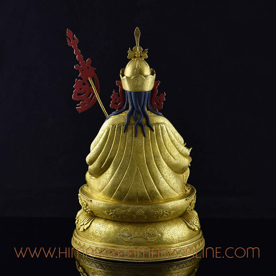 Tibetan Guru Padmasambhava Statue