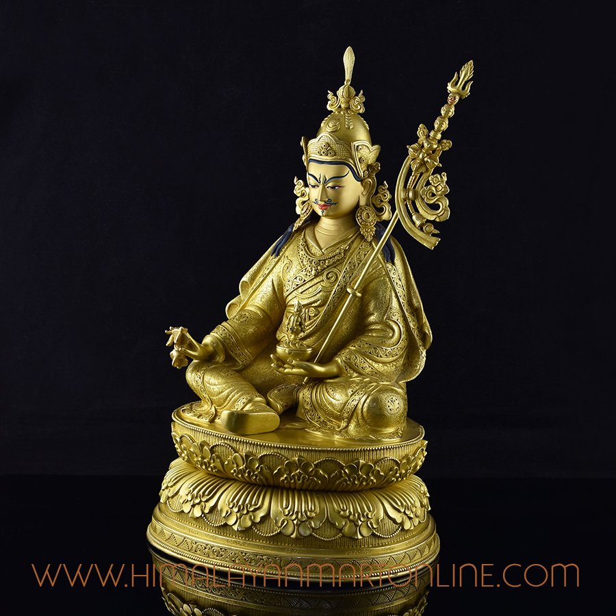 Tibetan Guru Padmasambhava Statue
