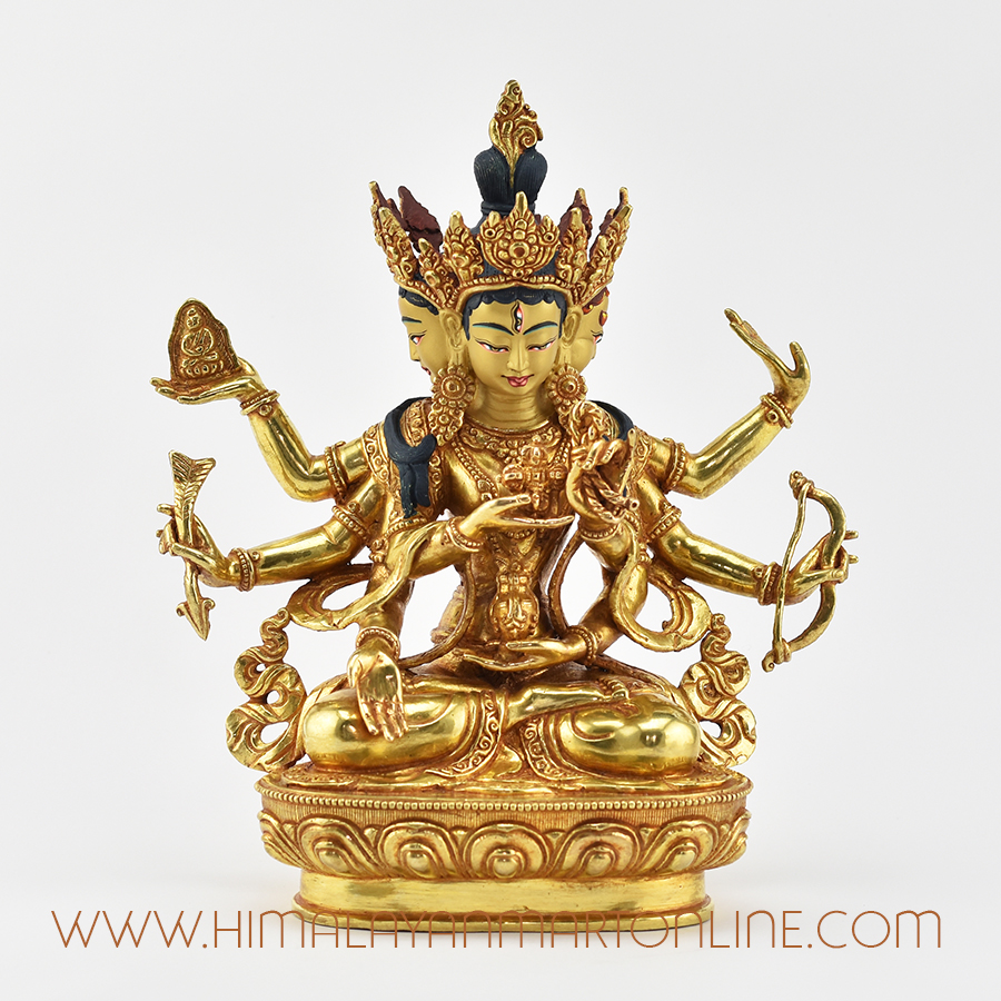 Namgyal Buddha Statue: Namgyal Victorious The crowned mother