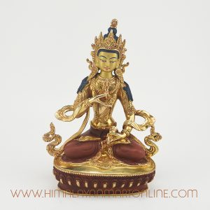 Hand Carved Vajrasattva Dorjesempa Copper Statue