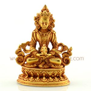 2.25” Gold Electroplated Aparmita Statue
