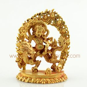 3.5” White Jambhala Statue