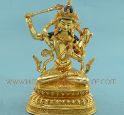 10″ Manjushri Statue
