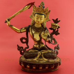 12" Manjushri Statue