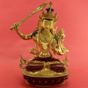 12.25" Manjushri Statue