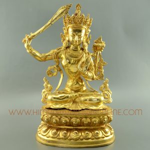 14.25" Manjushri Statue