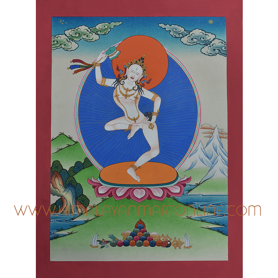 Machig Labdron Thangka Painting