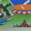 Machig Labdron Thangka Painting