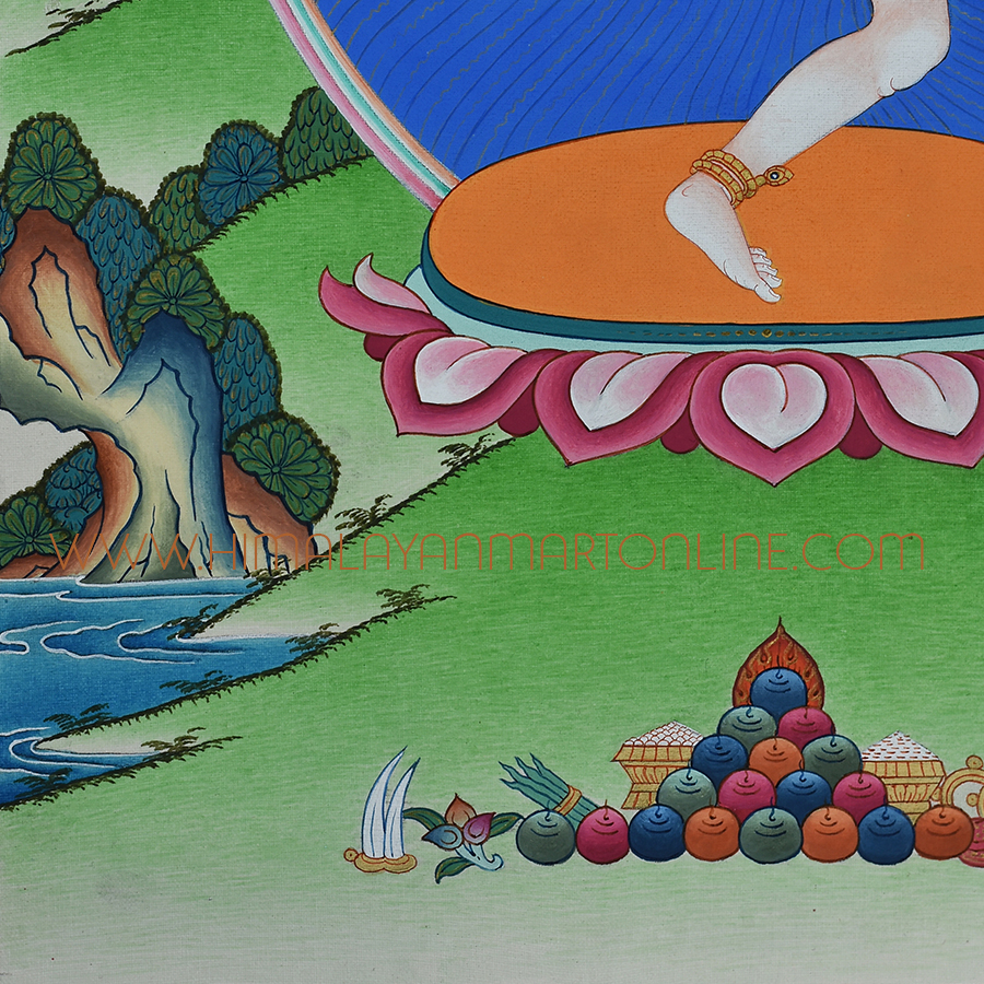 Machig Labdron Thangka Painting