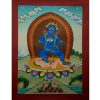 Black Jambhala Thangka Painting