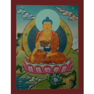 Shakyamuni Buddha Thangka Painting