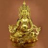 Yellow Jambhala Statue