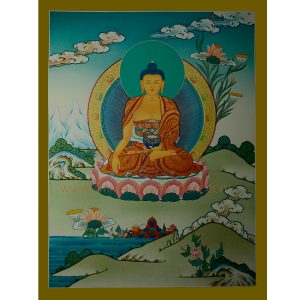 Sakyamuni Buddha Religious Painting