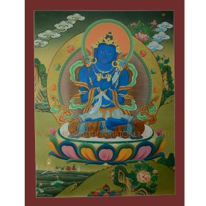 Vajradhara Thangka Scroll Painting