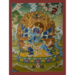 Vajrakilaya Thanka Scroll Painting