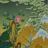Medicine Buddha Tibetan Thangka Scroll Painting