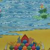 Medicine Buddha Tibetan Thangka Scroll Painting