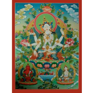 Namgyalma Buddha Thangka Painting