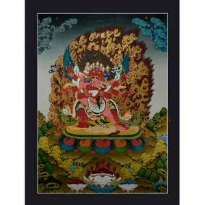 Hayagriva Thangka Scroll Painting