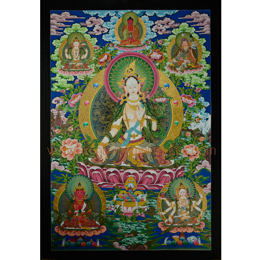 White Tara Thangka