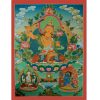 Manjushri Religious Thangka