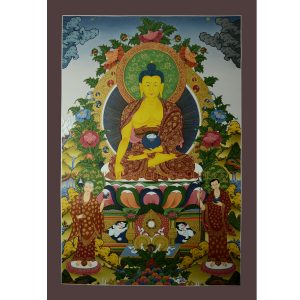 33”x23”  Shakyamuni Buddha Thangka Painting