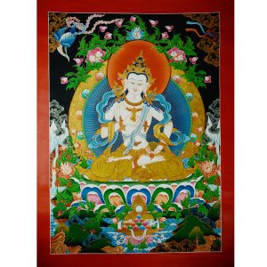 33.5"x 25" Vajrasattva Thangka Painting