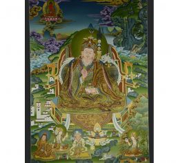41.75″ x 30.5″ Guru Padmasambhava Scroll Thangka