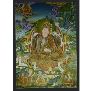 Guru Padmasambhava Scroll Thangka