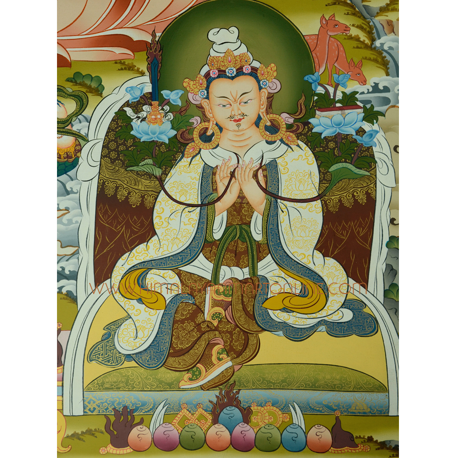 Padmasambhava Thangka Painting: The Precious Master