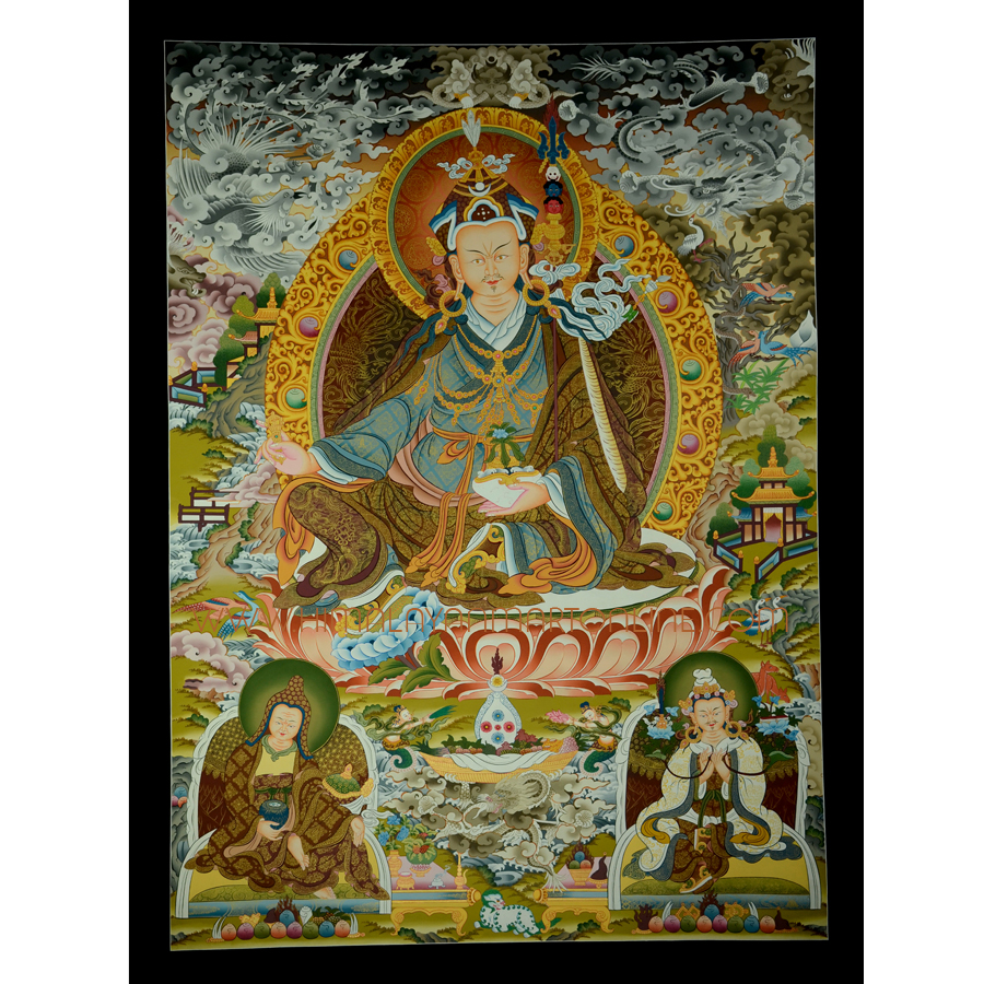 Padmasambhava Thangka Painting: The Precious Master