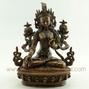 8.5" White Tara Statue
