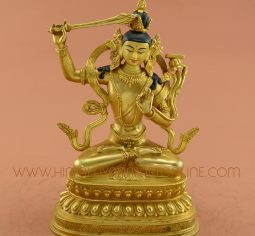 9.75″ Manjushri Statue
