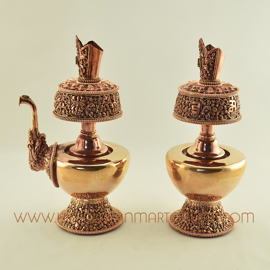 Copper Bhumpa Ritual Vase