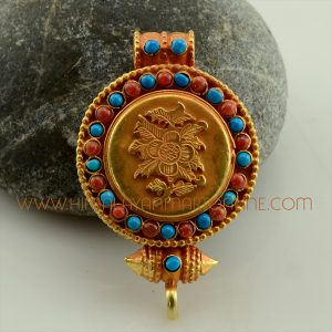 The Lotus Silver Ghau Pendant