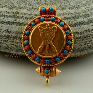 The Conch Shell Silver Ghau Pendant